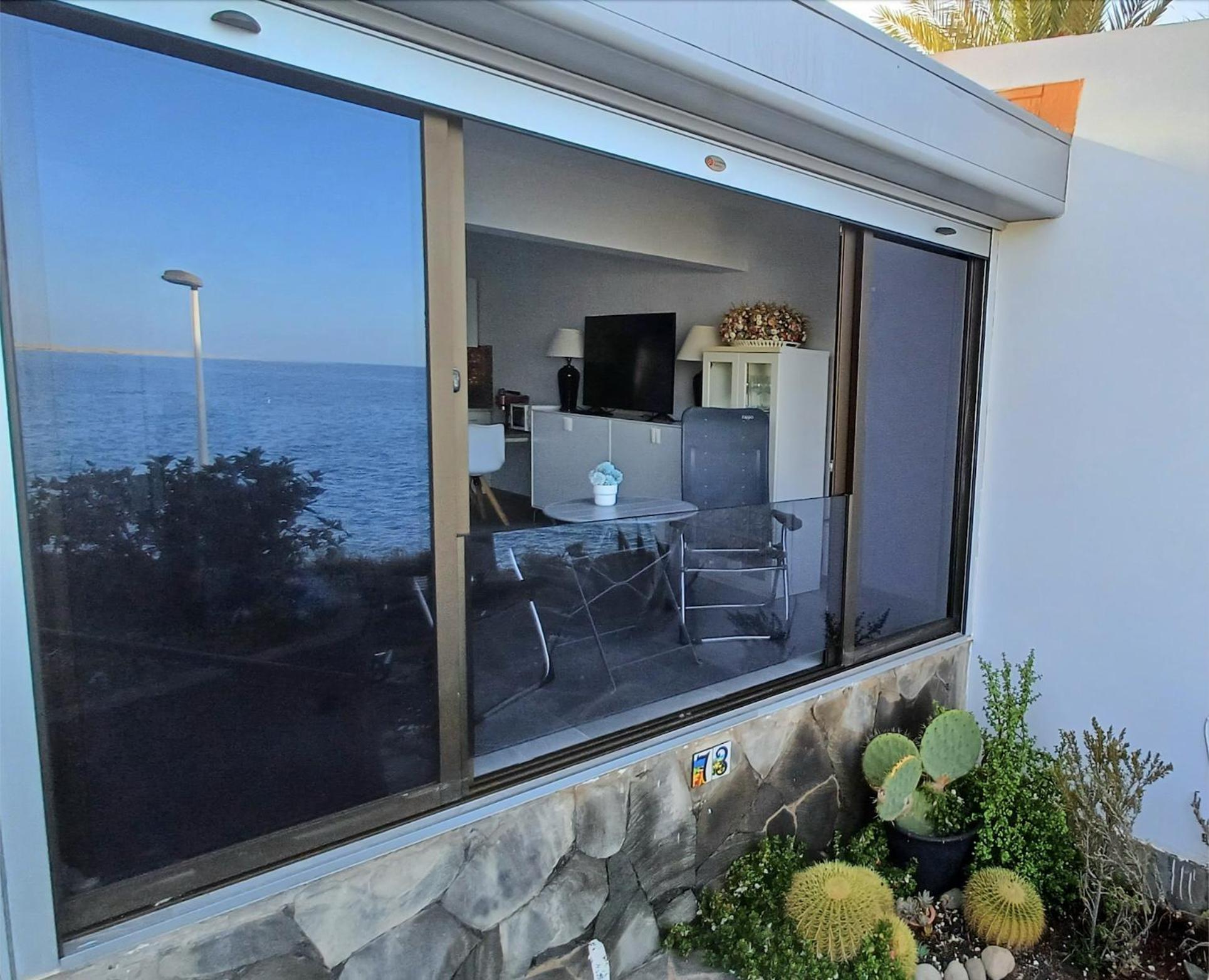 Bungalow Uno - Front Line Of Ocean San Bartolomé Eksteriør bilde